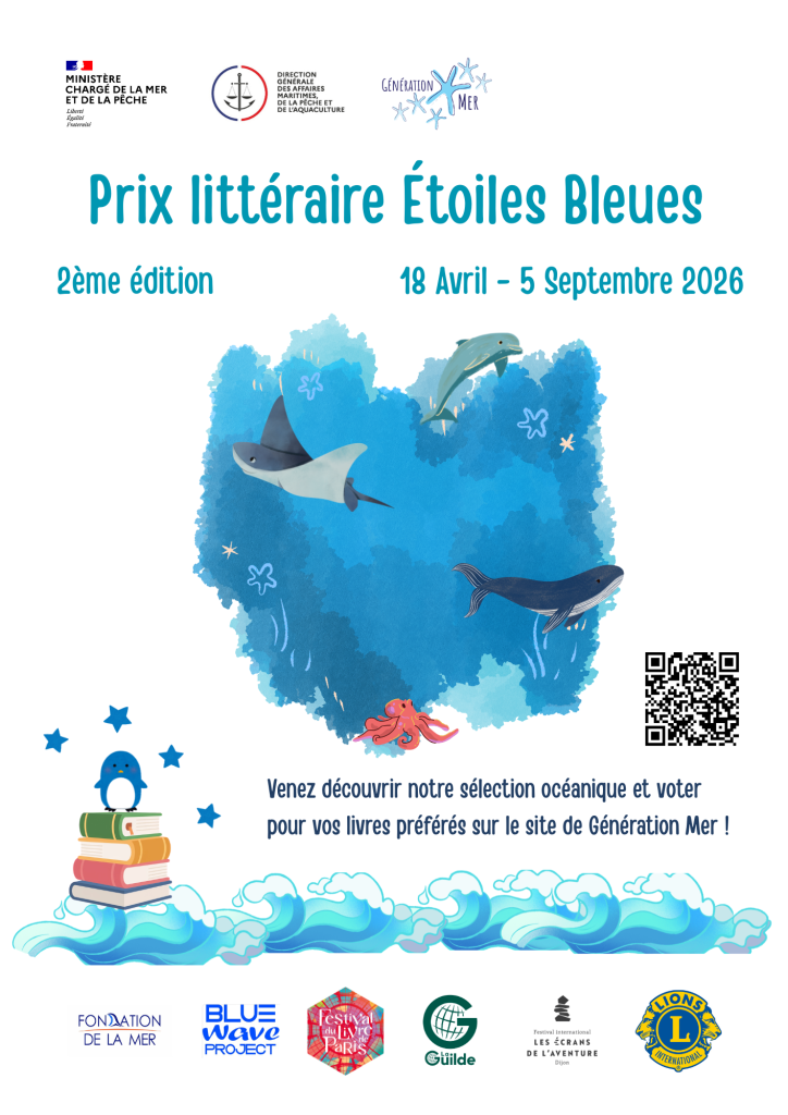 Affiche 2026 Prix Etoiles Bleues QR