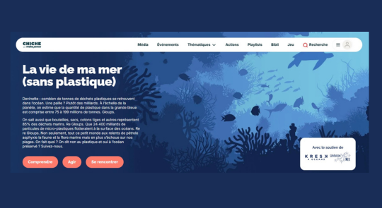 Campagne La vie de ma mer cadrée