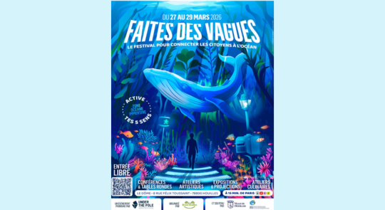 Faites de vagues cadrée