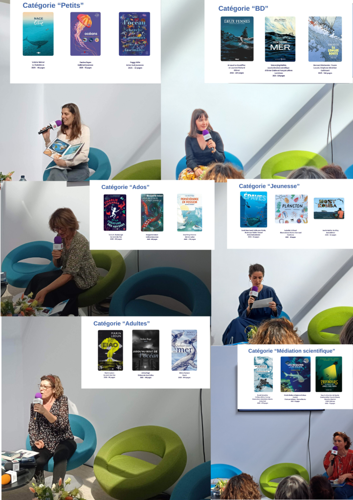 Montage Festival du livre par Catégorie