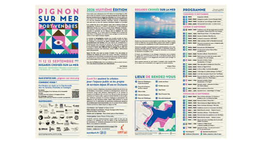 Une capture d'écran du programme 2026 du Festival de rue Pignon sur Mer
