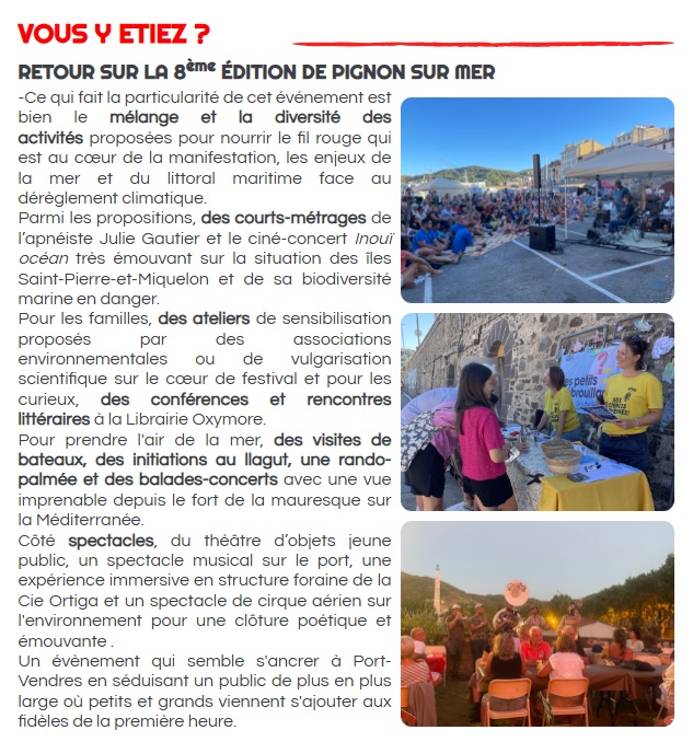 2026 Retour Pignon sur mer
