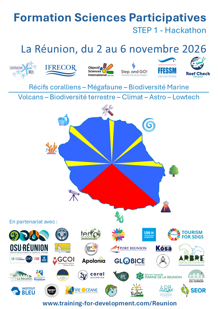 Affiche Hackathon La Réunion 2026